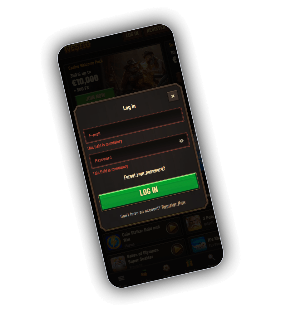 Westio Casino Login UK